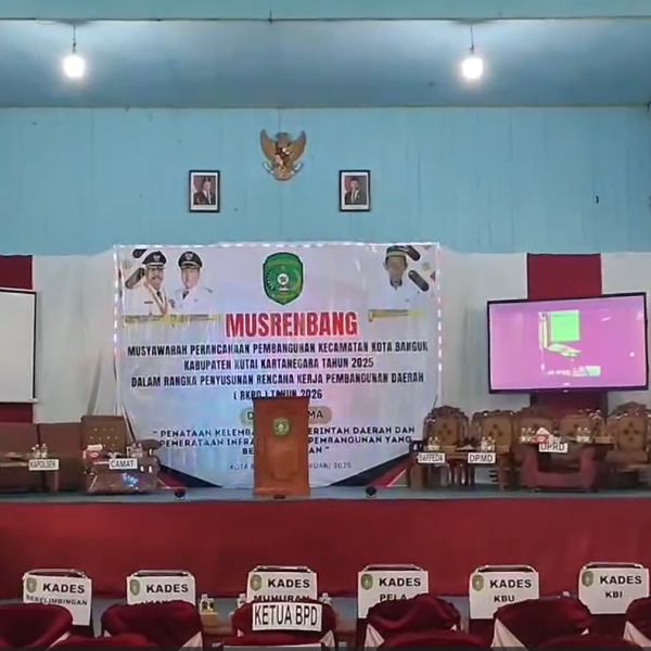 MUSREMBANG Kecamatan Kota Bangun 2025