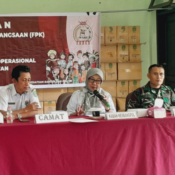 Pengukuhan FPK Kecamatan Kota Bangun 2024-2029 dan Sosialisasi Dana Operasional 2024