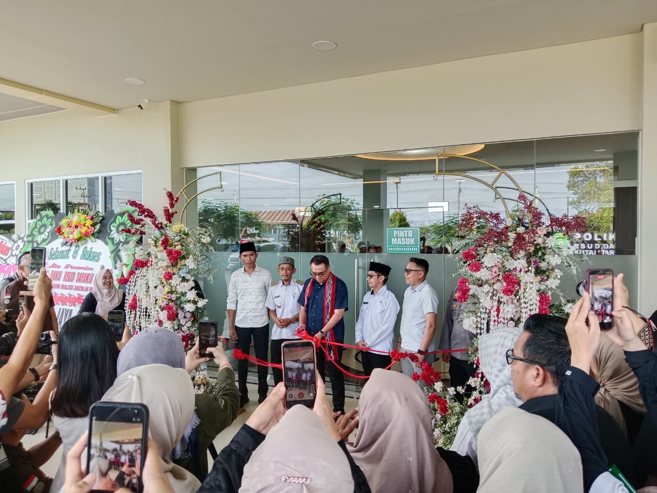 Bupati Kukar Resmikan Gedung Baru RS Dayaku Raja Kota Bangun