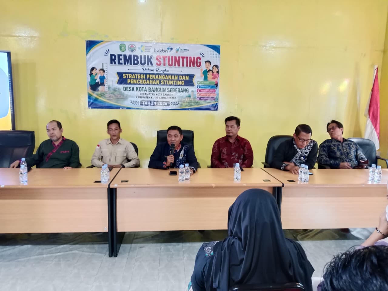 Rembuk Stunting Desa Kota Bangun Seberang Perkuat Pencegahan Stunting