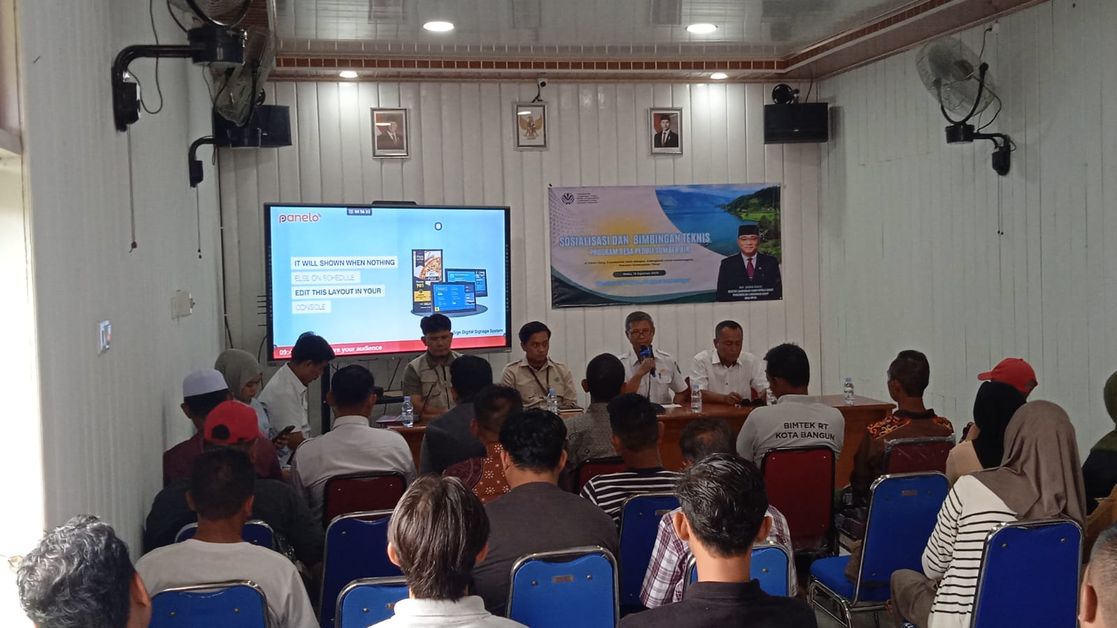 Sosialisasi dan Bimtek Desa Peduli Sumber Air Digelar di Desa Liang